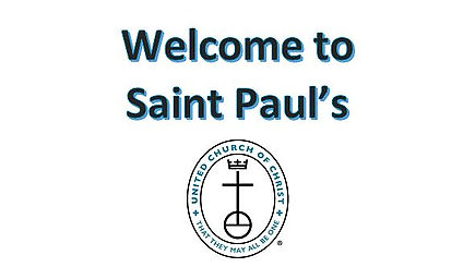 Welcome to St. Paul's